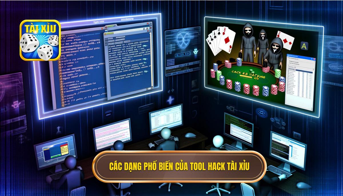 Các dạng thường thấy của tool hack tài xỉu