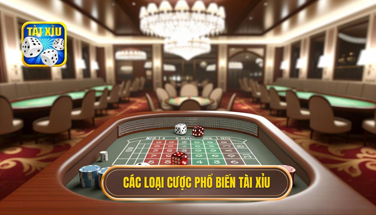 Các loại cược phổ biến trong tài xỉu