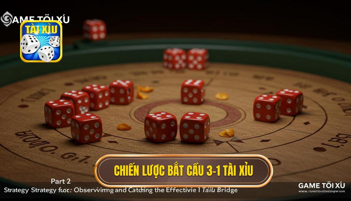 Phần 2_ Chiến Lược Soi và Bắt Cầu 3-1 Tài Xỉu Hiệu Quả